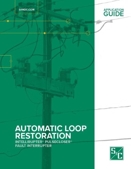 Recomposição automática de circuito - Interruptor de Faltas IntelliRupter Pulsecloser